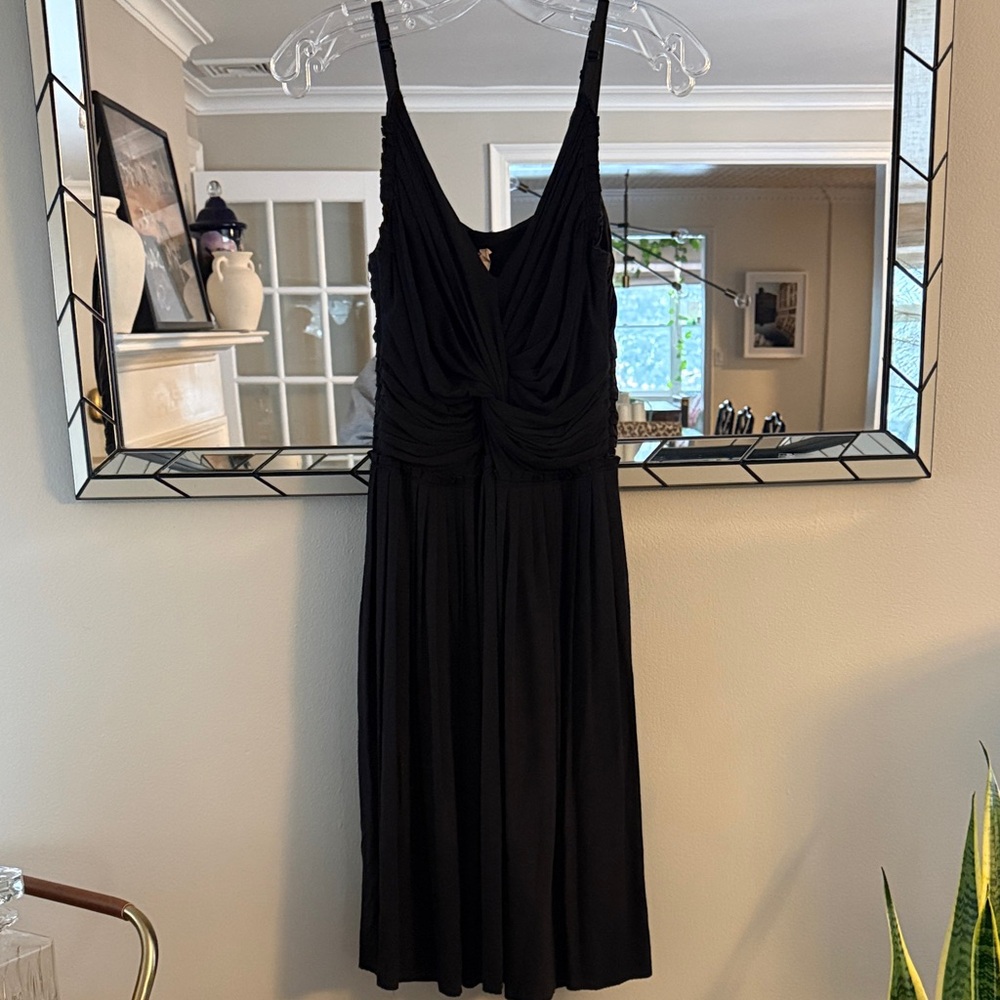 Chic Black Midi Dress